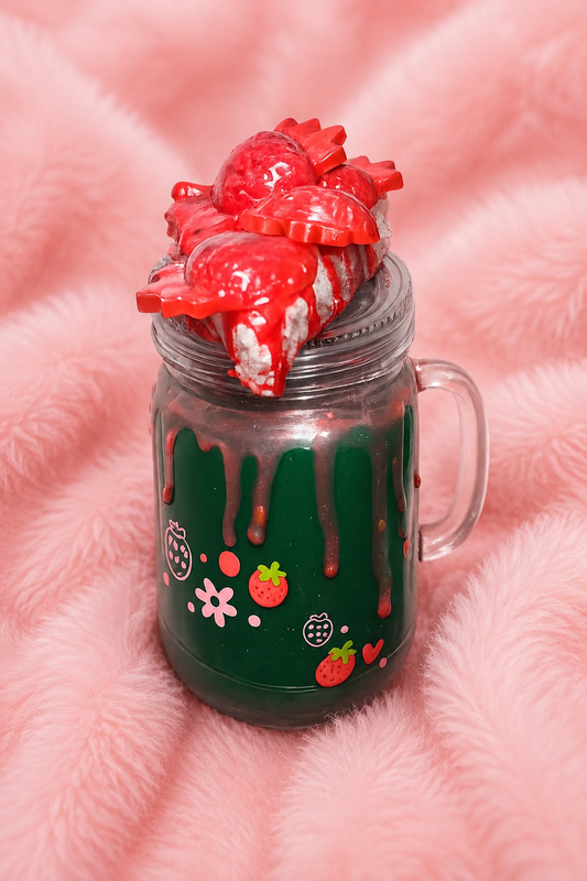 Strawberry Cheesecake Snow Globe Cup